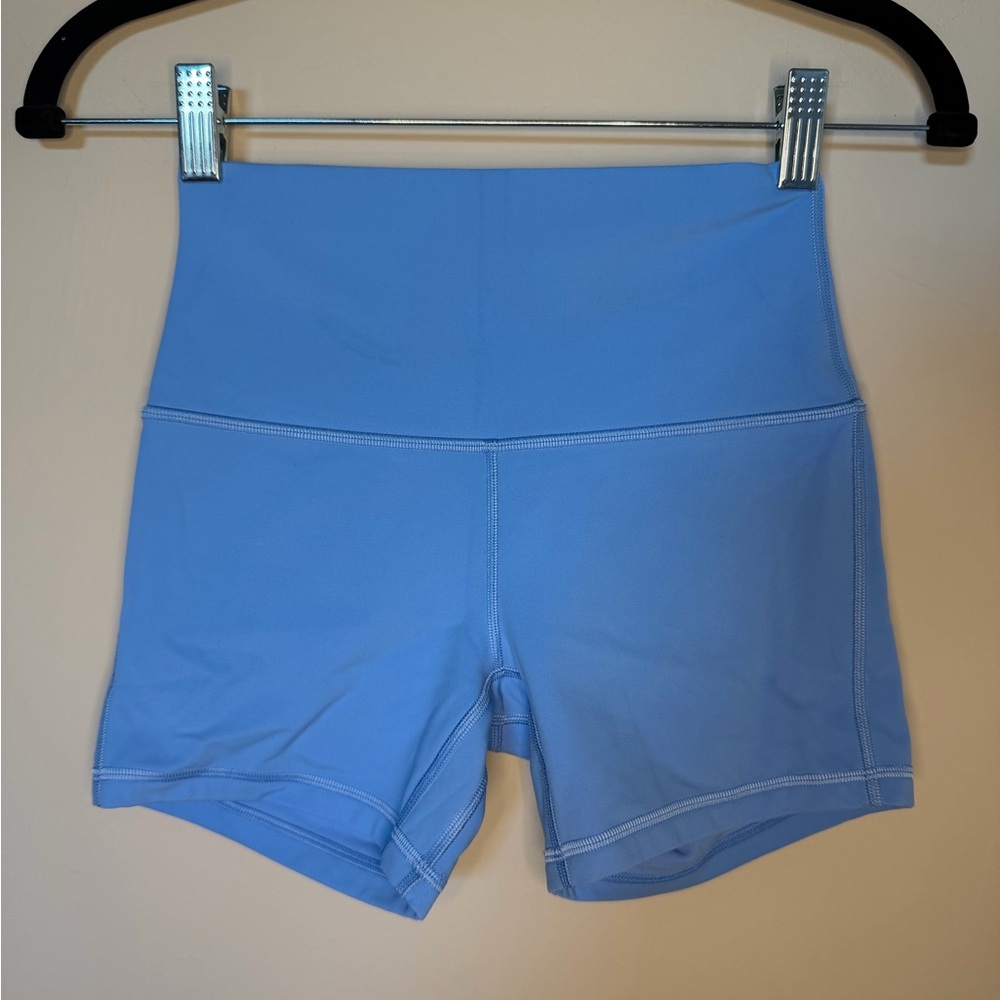 lululemon athletica High-Rise Athletic Shorts in Sky Blue